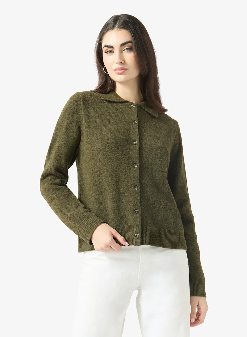 Only Onlalivia Long Sleeve  Polo Sweater