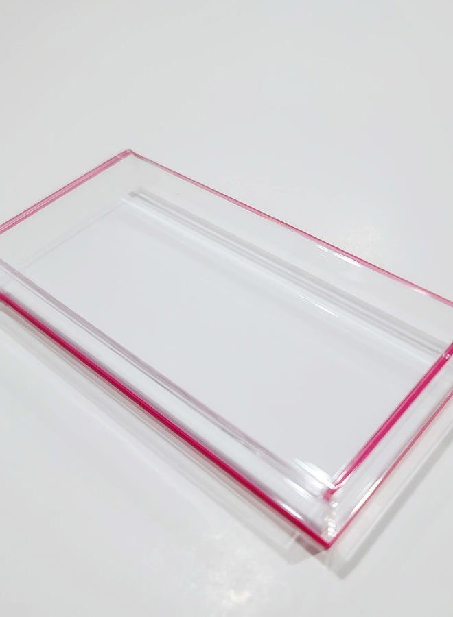 Acrylic Lash Tile Storage Box With Cover - Washable and Reusable - Perfect for Classic, Volume, and Mega Volume Lashes - Image 4