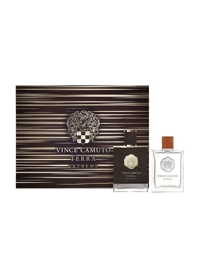 VINCE CAMUTO - Vince Camuto Terra Extreme Men Set Edp 100Ml + 100Ml After Shave Lotion - Image 1