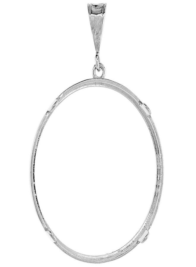 سابرينا سيلفر عملة فضية عيار 925، وزنها أونصة واحدة، بإطار مرصع، قطرها 36 مم، مثبتة بشوكة خلفية، قطعها ماسي. العملة غير متضمنة. - Image 3