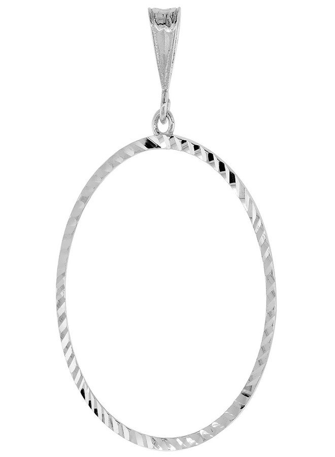 سابرينا سيلفر عملة فضية عيار 925، وزنها أونصة واحدة، بإطار مرصع، قطرها 36 مم، مثبتة بشوكة خلفية، قطعها ماسي. العملة غير متضمنة. - Image 2