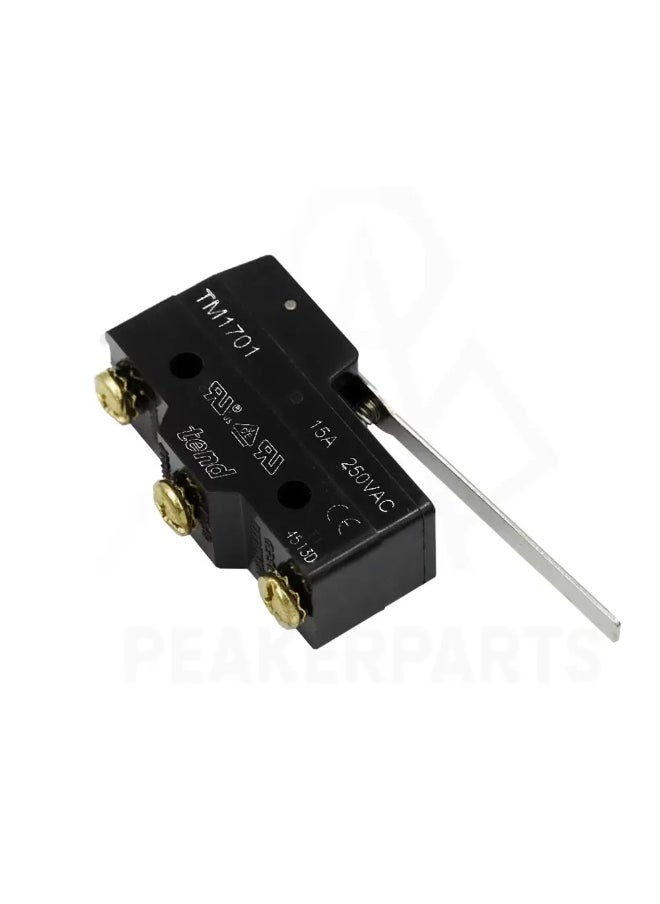 tend Real Tend Micro Switch of Rating 250V and 15 Ampere for Industrial Application TM1701 model Made in Taiwan 