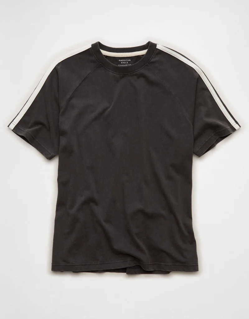 American Eagle  AE Standard Fit Raglan T-Shirt for Men | Best Price UAE