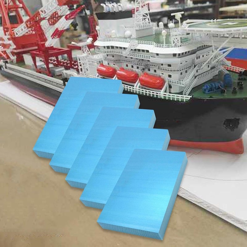 Qianly 5 Pieces Board Xps Foam Sheets Thicken Rectangle Polystyrene Boards for Crafting Carving Sculpting Suitable for Art Projects, 29x20x3.8CM - Image 5