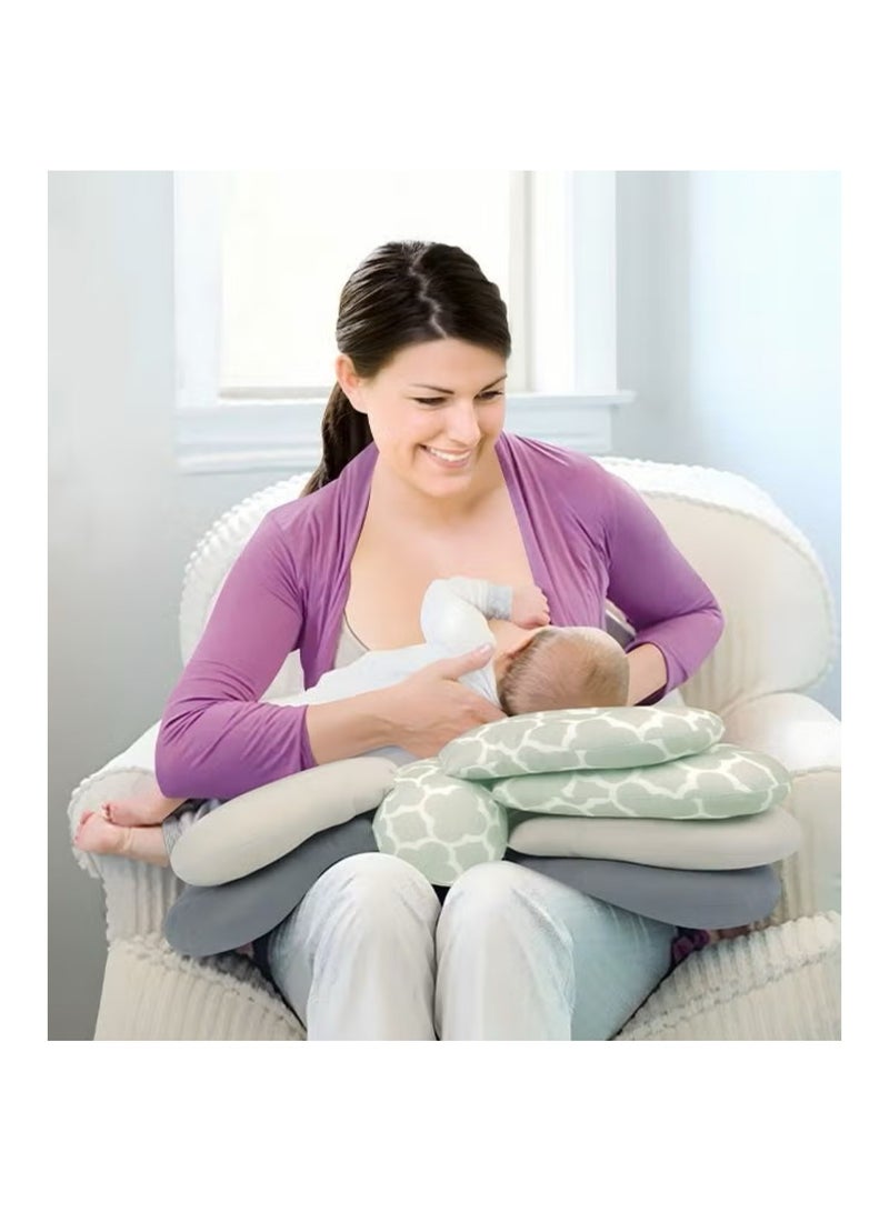 Tiibaby Adjustable Nursing Pillow For Breastfeeding Mothers With Height Adjustable And Ergonomic Design - Image 4