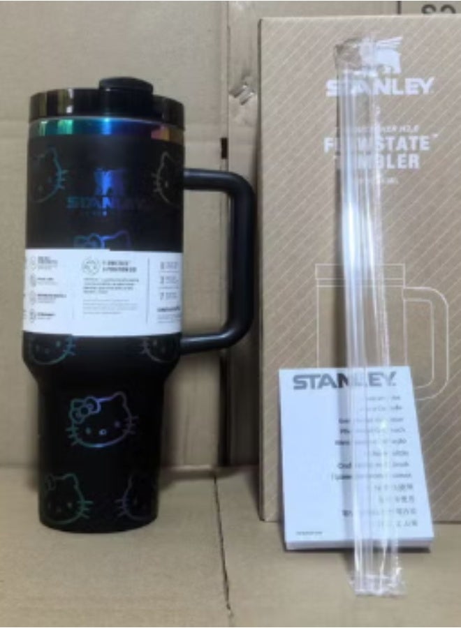 Stanley Quencher H2.0 Stainless Steel Vacuum Insulated Tumbler with Lid and Straw for Water, Iced Tea or Coffee, Smoothie and More,  40oz/1.18L