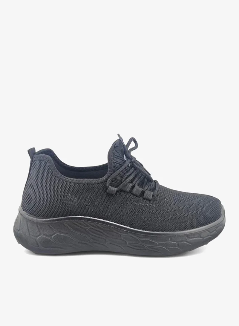 Stone Lightweight Knitted Sneakers