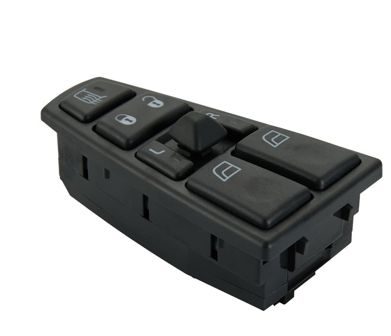 ZAPOSTS Power Window Switch Fits for Volvo VAH 2011-2015,VHD 2004-2015,VNL 2004-2017,VT 2004-2014,Driver Side Control Door vidrios Master Switch OEM 20752918.18 Pins - Image 3