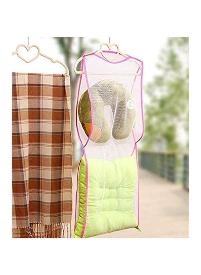 2 Pack Mesh Drying Rack Mesh Bags Closet Storage Accessory Organizers Two Layer, and 2 Pack Clothesline Clothes Drying Rope Portable Travel, Adjustable for Indoor Outdoor Laundry Clothesline, Per - Image 5