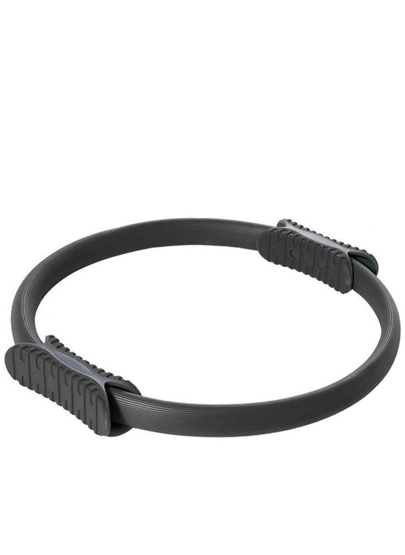 WENBO - Pilates Yoga Ring Fitness Ring Exercise Ring Upper Thigh Trainer Pilate Ring Gym Homework out (Size 38*38cm)(Black) - Image 1