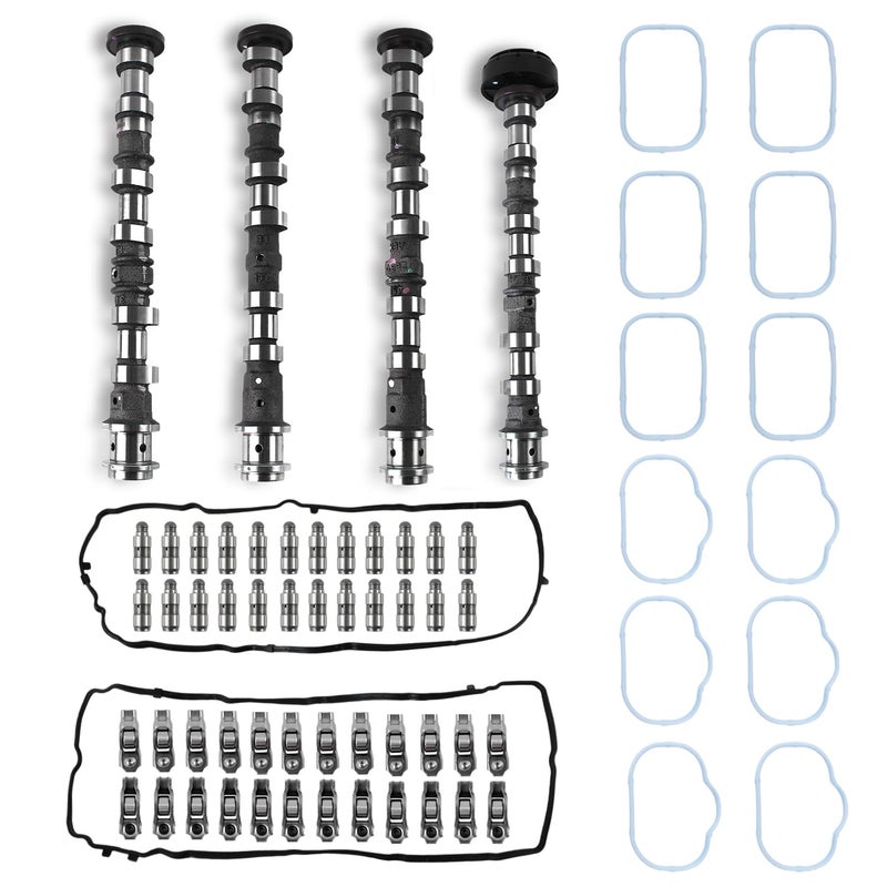 PANGOLIN Engine Camshafts Rockers Lifters Kit fit for Jeep Drangler Dodge Journey Grand Caravan RAM fit for Chrysler 300 20112016 36L V6 Pentastar 5184377AG 5184378AG 5184379AG 5184380AG