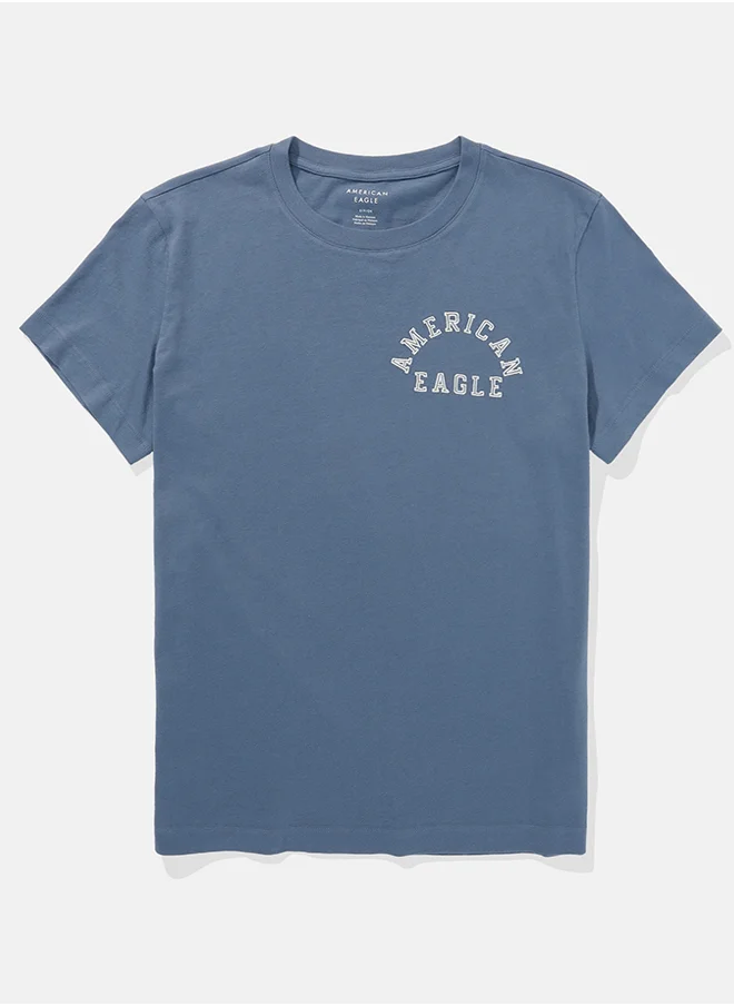 امريكان ايجل Logo Crew Neck T-Shirt