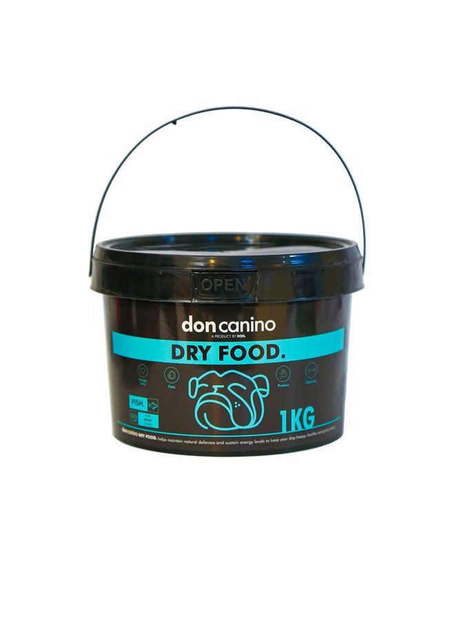 طعام جاف للكلاب سمك 1 كجم