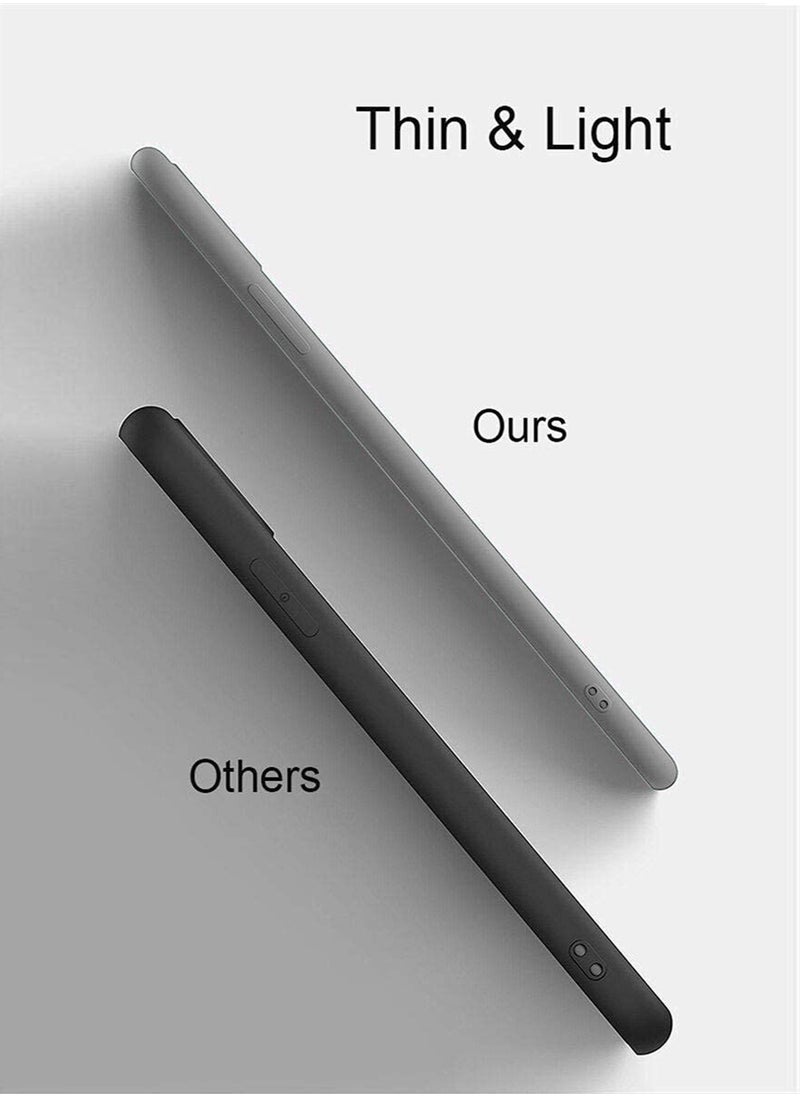 Wtech - Premium Soft Liquid Silicone Case Cover For Samsung Galaxy A35 5G 2024 Grey - Image 1