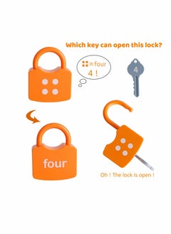 KASTWAVE Kids Learning Locks with Keys Numbers Matching & Counting Educational Toys for Ages 3 yrs+ Boys and Girls Preschool Games Gifts  - Image 5