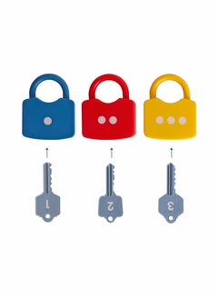 KASTWAVE Kids Learning Locks with Keys Numbers Matching & Counting Educational Toys for Ages 3 yrs+ Boys and Girls Preschool Games Gifts  - Image 3