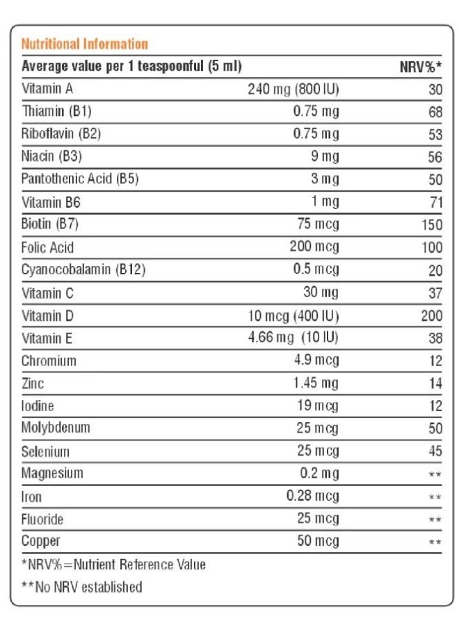 Life-On شراب فيتوكيد المتعدد الفيتامينات 200 مل - Image 2