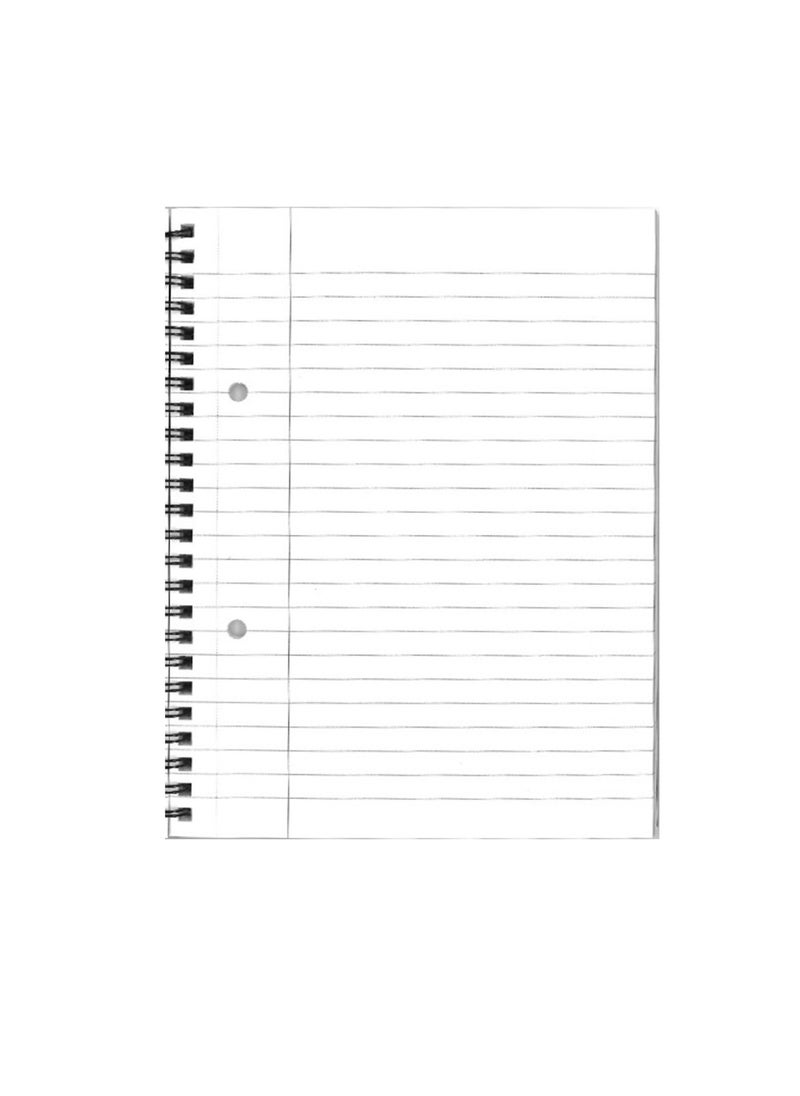 Funbo - A5 Size Single Line Notebook With PP Cover 80 Sheets - Image 1