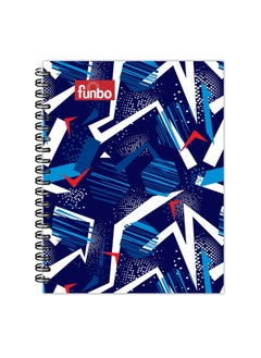 Funbo A5 Size Single Line Notebook With PP Cover 80 Sheets  - Image 1