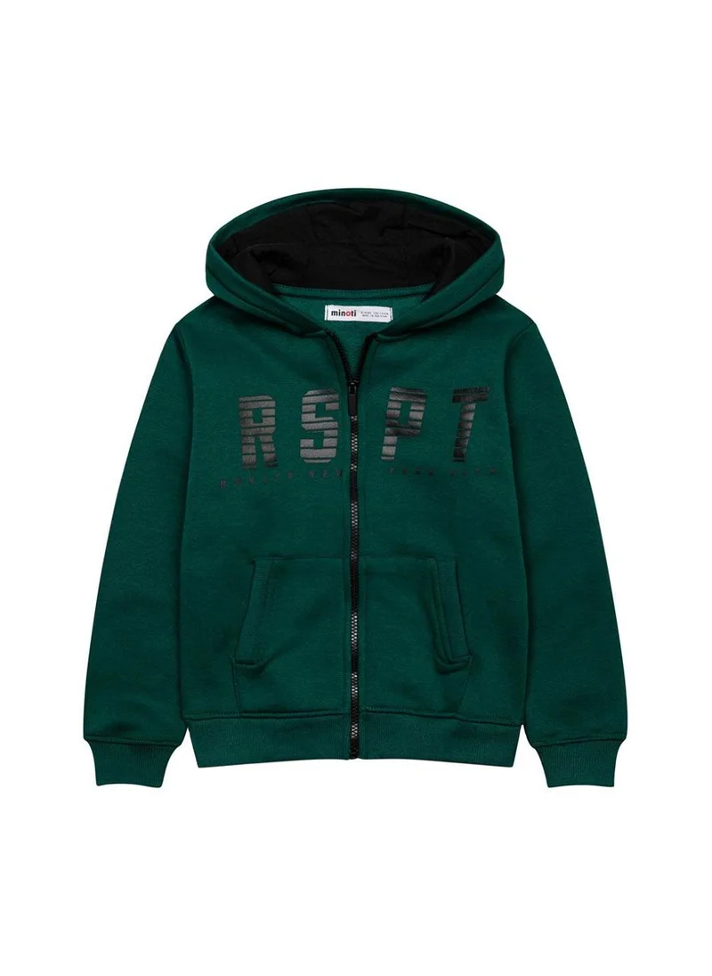 مينوتي Teen Boys  Fleece Zip Thru