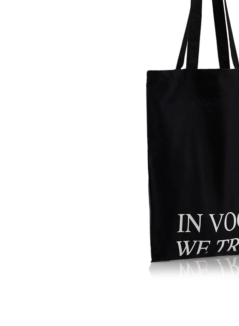 Love In Vogue Canvas Tote