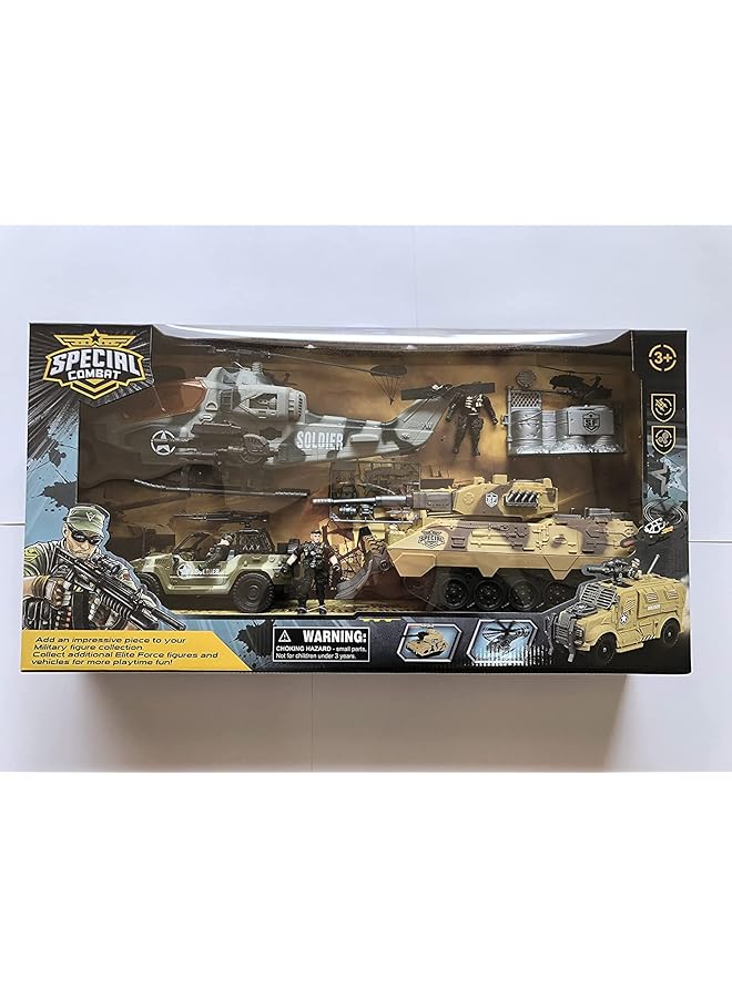 SPECIAL COMBAT D3109 46 Military Combination Toys 