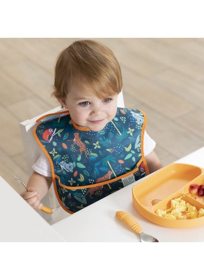BUMKiNs Bibs Baby Bibs For Girl Or Boy Superbib Baby And Toddler Bib For 6 24 Months Baby Bib For Eating Feeding Bib Waterproof Lightweight Fabric  - Image 5