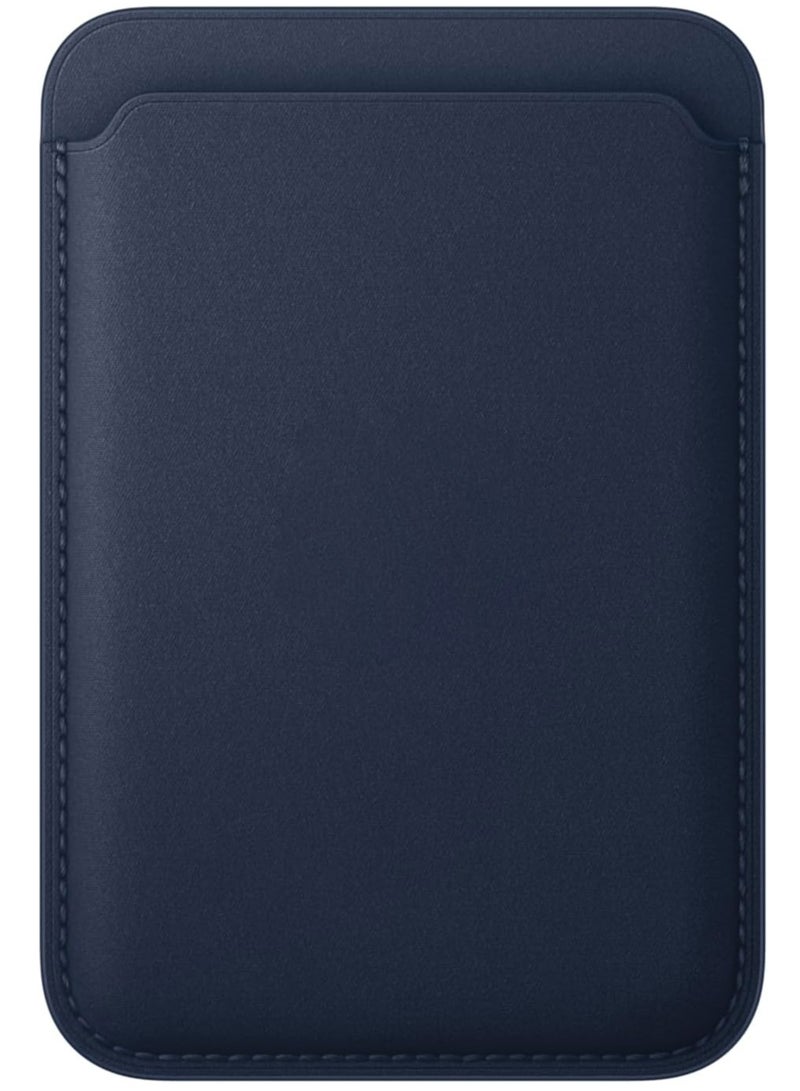 Magsafe Wallet Compatible with iPhone 16 & iPhone 15 Pro Max MagSafe Secure Credit Card Holder Vegan Leather Magnetic Card Wallet Holder Apple iPhone 16,15,14,13,12 Compatible  - Image 2