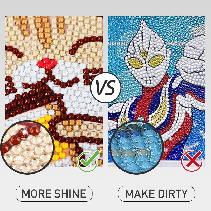 Topwey Diamond Painting Sealer, Topwey Diamond Painting Adhesive with Applicator Helps retain Your Diamond Sparkle, Also Applicable to Puzzles for Adults (125 ML 4.4 Fl Oz) - Image 3