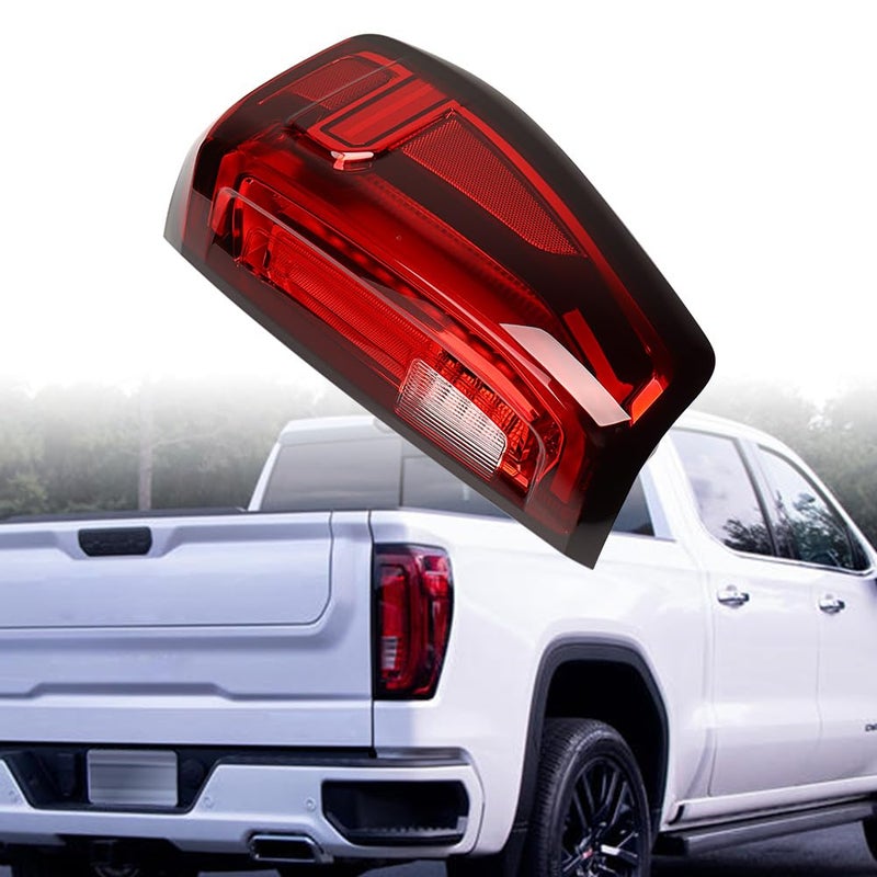 Amope AMOPA amopacorp Tail Brake Light Factory Full Red LED Integrated Running Signal Marker Reverse 84565922 for 20192023 GMC Sierra 150020202023 2500 HD 3500 HD2022 1500 Limited Right Passenger