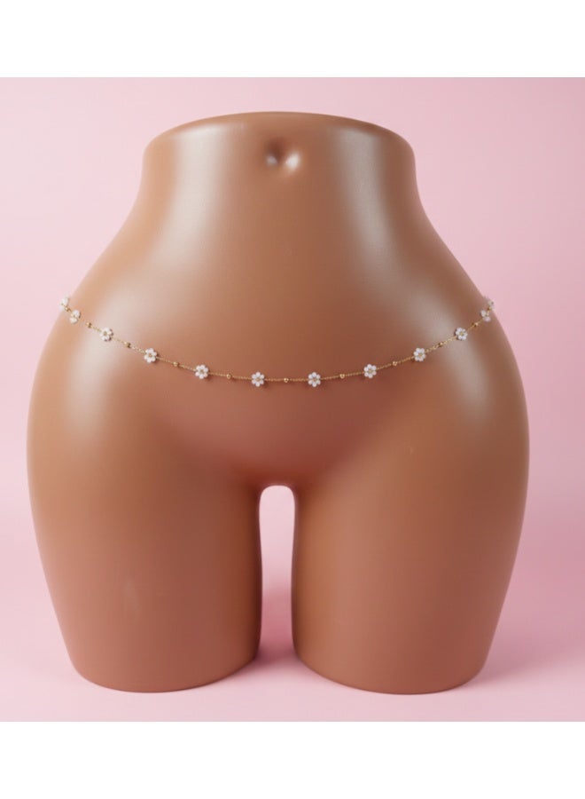 Daisy  Multi-wear Chain Necklace & Waist Chain - Image 2