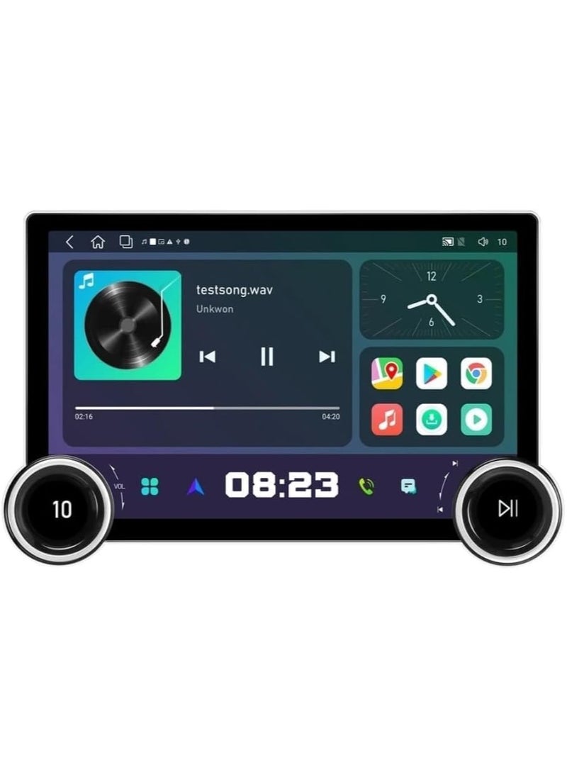 SHEZA STAR - 11.8 بوصة Diamond 2K Car Android يدعم شاشة Apple Carplay Android Auto Wireless مناسب لإطار Android 9 بوصة 10 بوصة، 2 جيجابايت رام، 64 جيجابايت روم، واجهة سريعة، تشغيل سريع، كاميرا AHD متضمنة - Image 1