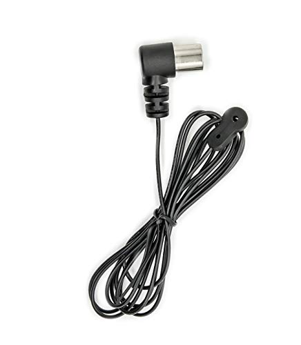 POBADY FM Radio Antenna Dipole Antenna 75 Ohm Black T Type Indoor Antenna Push-on TV/PAL Female Socket Connector Compatible with Stereo Receiver Home Amplifier Car Radio - Image 3