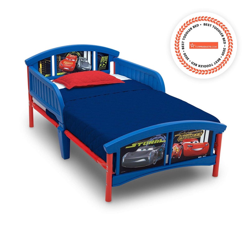 Delta Children Plastic Toddler Bed, Disney/Pixar Cars - Image 3