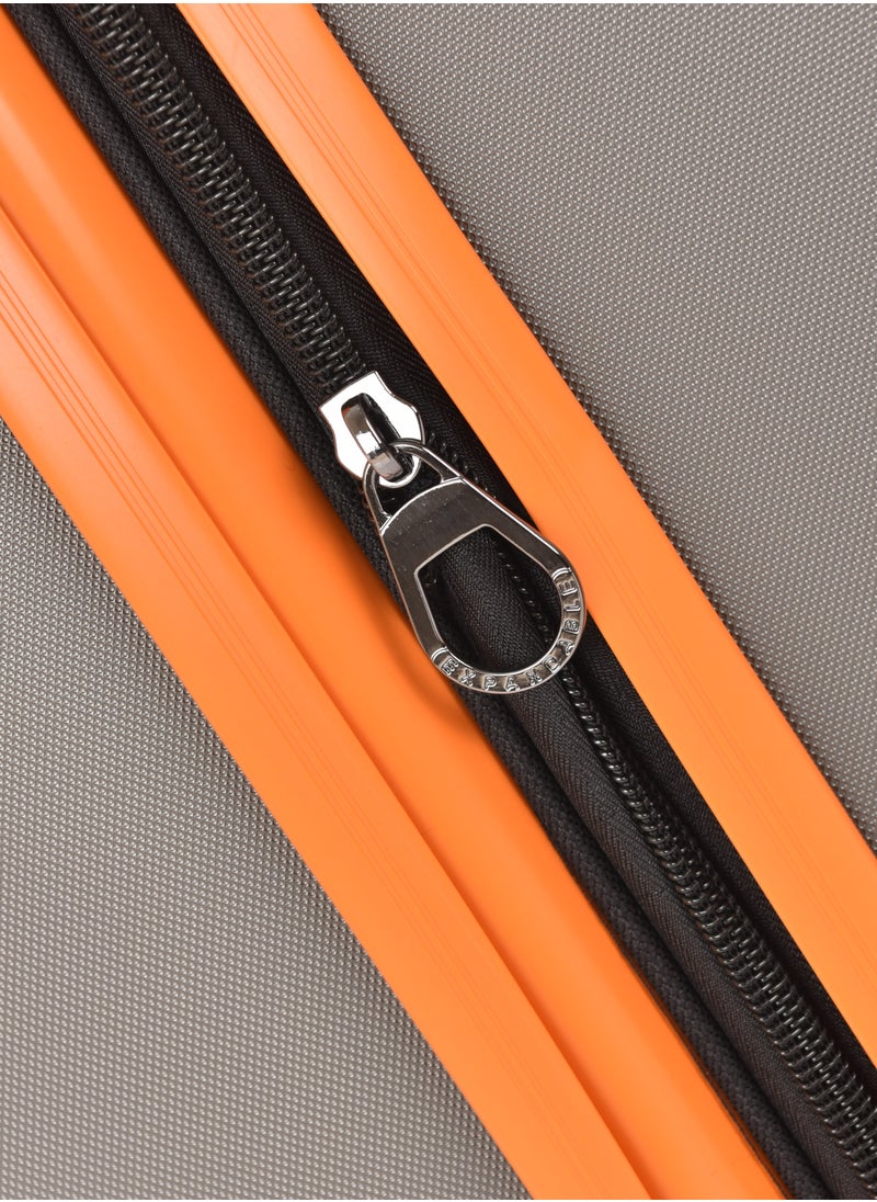 TRACK Luggage Set, Acrylonitrile Butadiene Styrene (ABS) Material, Trolley Travel Bag with Carry On Cabin and Checked In Sizes, combination Lock and 4 Double Wheels, Expendable, Size 20/24/28,13442/3P