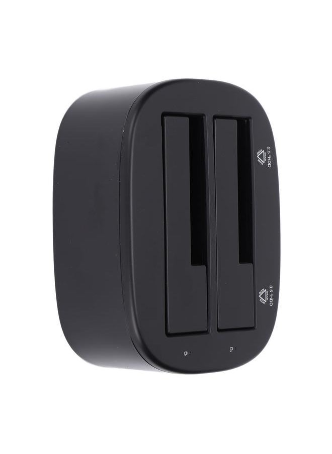 Thoraya USB3.0 to SATA hard disk base 3.5/2.5 inch mobile hard disk dual disk offline hard disk base  - Image 3