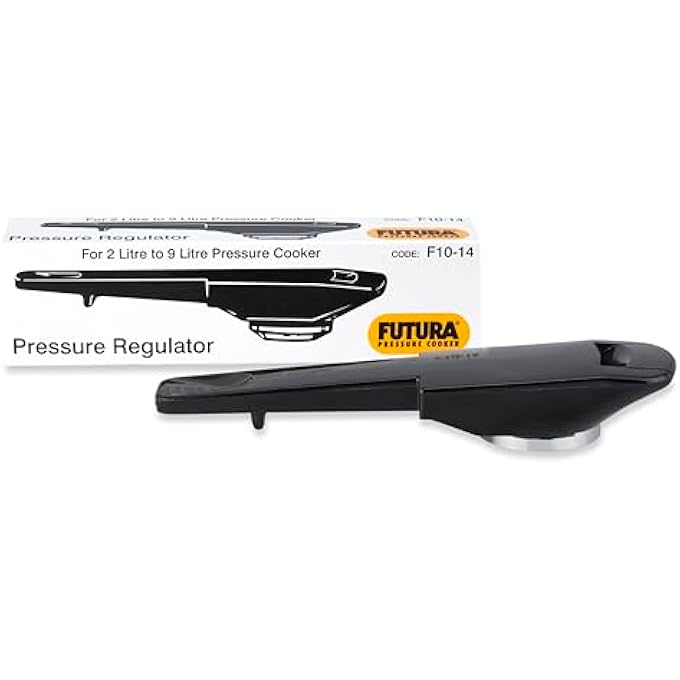 هوكينز منظم ضغط Futura من F1014 لطناجر الضغط المصنوعة من الألومنيوم المؤكسد الصلب والفولاذ المقاوم للصدأ