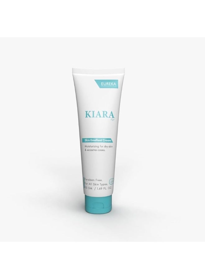 EUREKA Kiara Soft Skin Emollient Cream Moisturizing For dry skin & eczema cases 50GM - Image 2