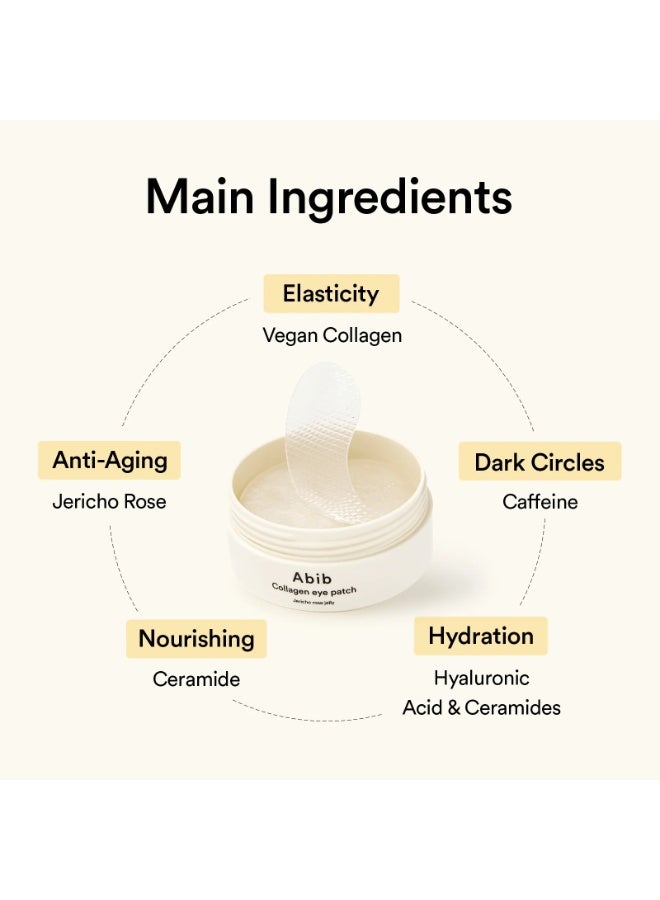 Abib Collagen Eye Patch Jericho Rose Jelly, Toning - 50 ml - Image 5