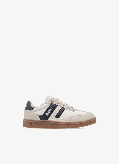 Lee Cooper Boys' Panelled Lace-Up Sneakers