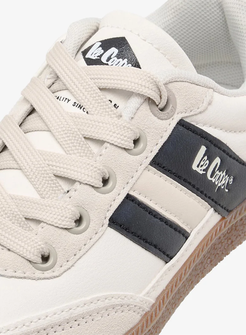 Lee Cooper Boys' Panelled Lace-Up Sneakers