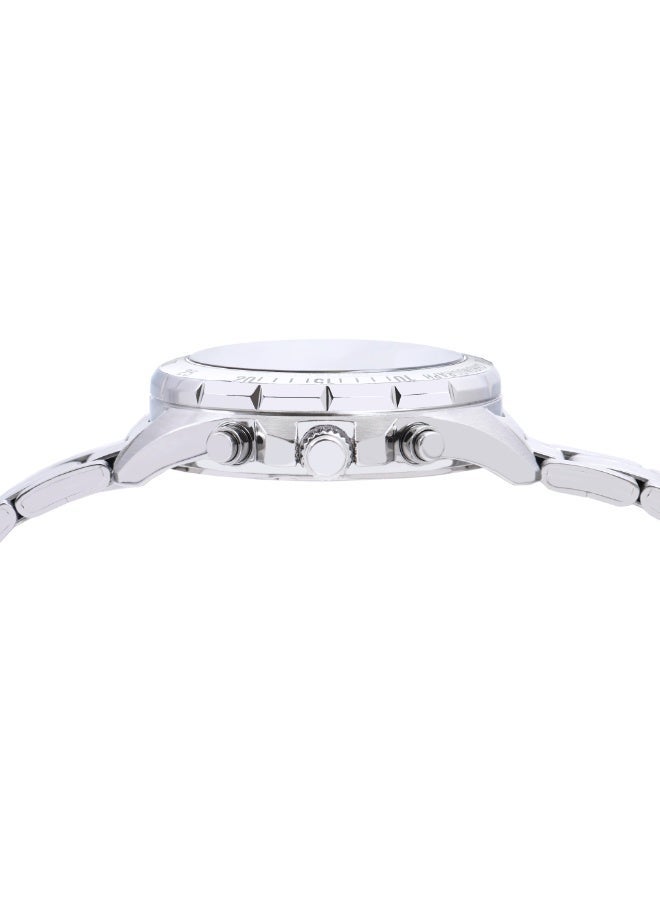 Alba Active Chronograph Women’s Watch AT3K97X1, 36 mm White Mother-of-Pearl Dial, Stainless Steel Case & Bracelet, 100 m WR - Image 4