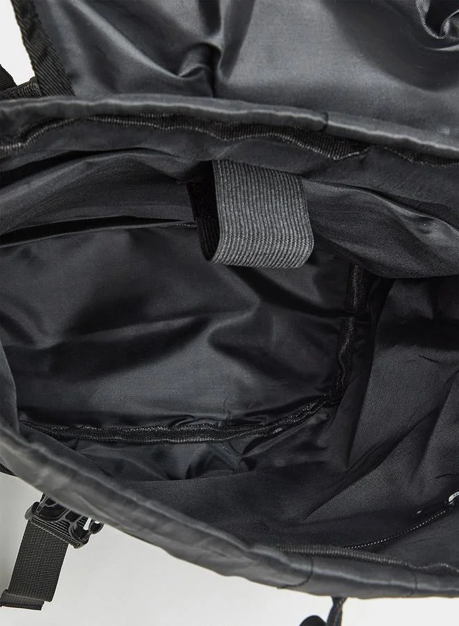 Styli Solid Backpack With Drawstring Closure