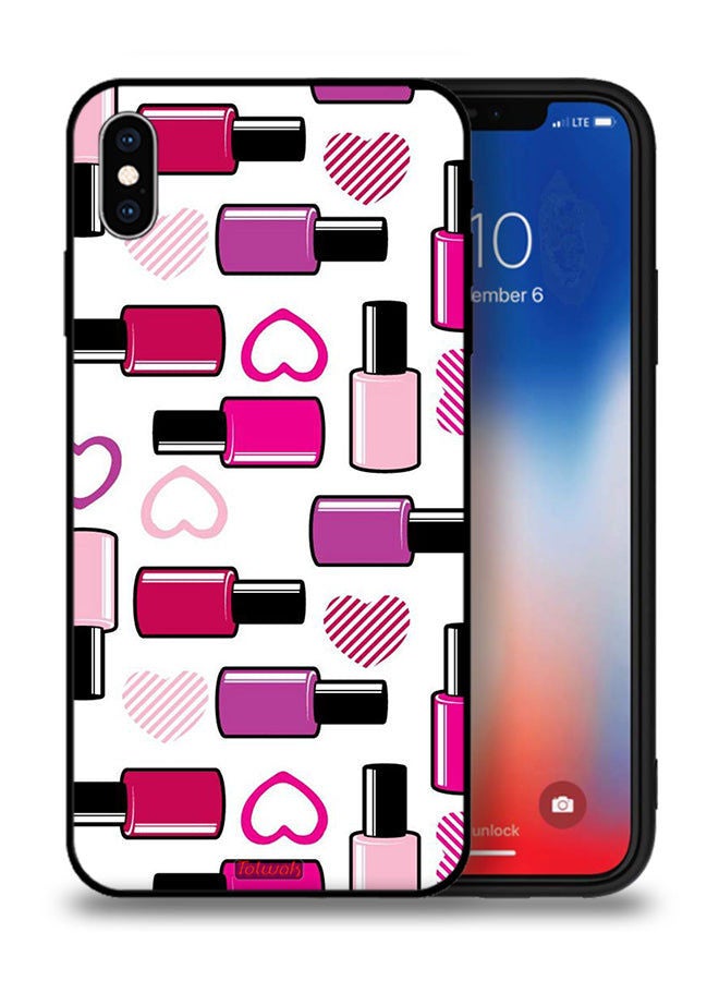 Tolwak Apple iPhone XS Protective Case Lipstick Lover - Image 1