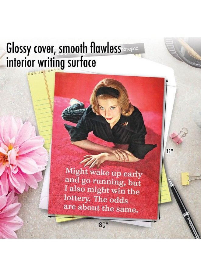 NobleWorks - Extra Large Hysterical Birthday Greeting Card 8.5 X 11 Inch With Envelope (1 Pack) Oversize Jumbo Bday Same Odds J2098Bdg - Image 1
