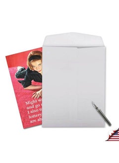 NobleWorks Extra Large Hysterical Birthday Greeting Card 8.5 X 11 Inch With Envelope (1 Pack) Oversize Jumbo Bday Same Odds J2098Bdg  - Image 5