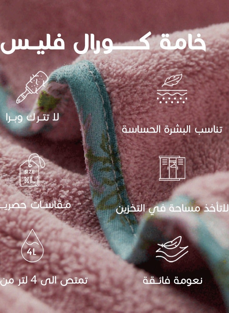 ريفي منشفة استحمام  انيقة اوركيد كبيرة جدا  من ريفي (180*90 سم) - Image 4