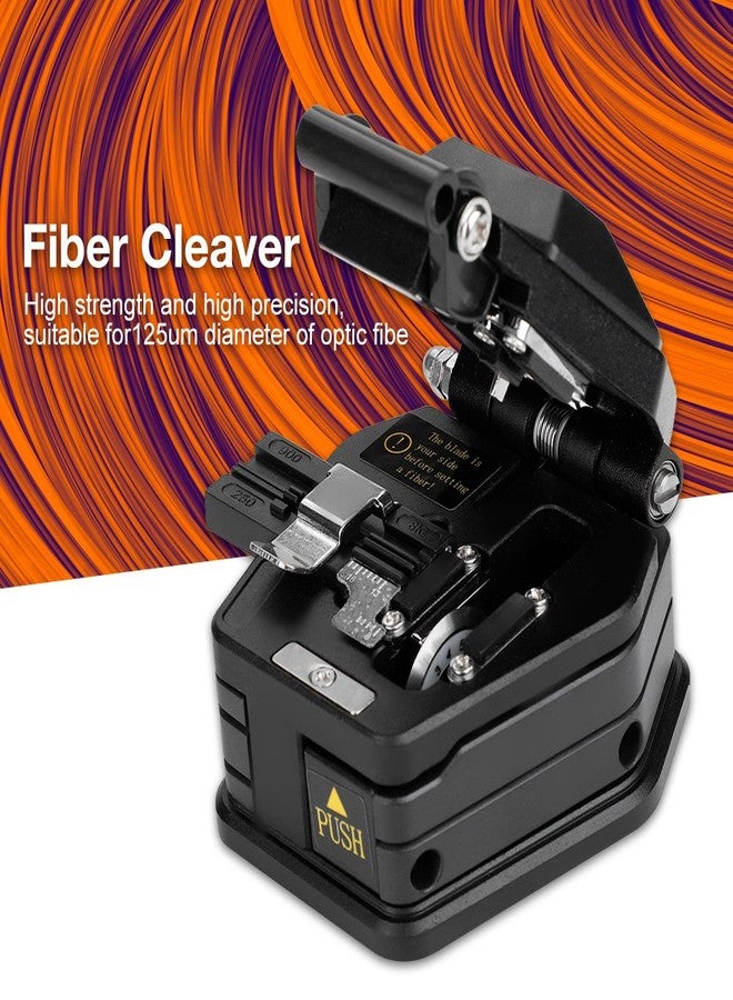 Ejoyous Optic Fiber Cleaver, SKL-6C 18mm Durable High Precision Fiber Optic Cleaver Optical Fiber Cable Cutting Tool with Bag for 125um Diameter of Optic Fiber - Image 3