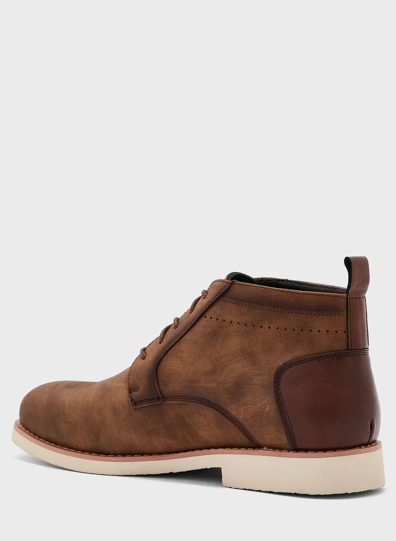 Seventy Five Casual Lace Up Boots