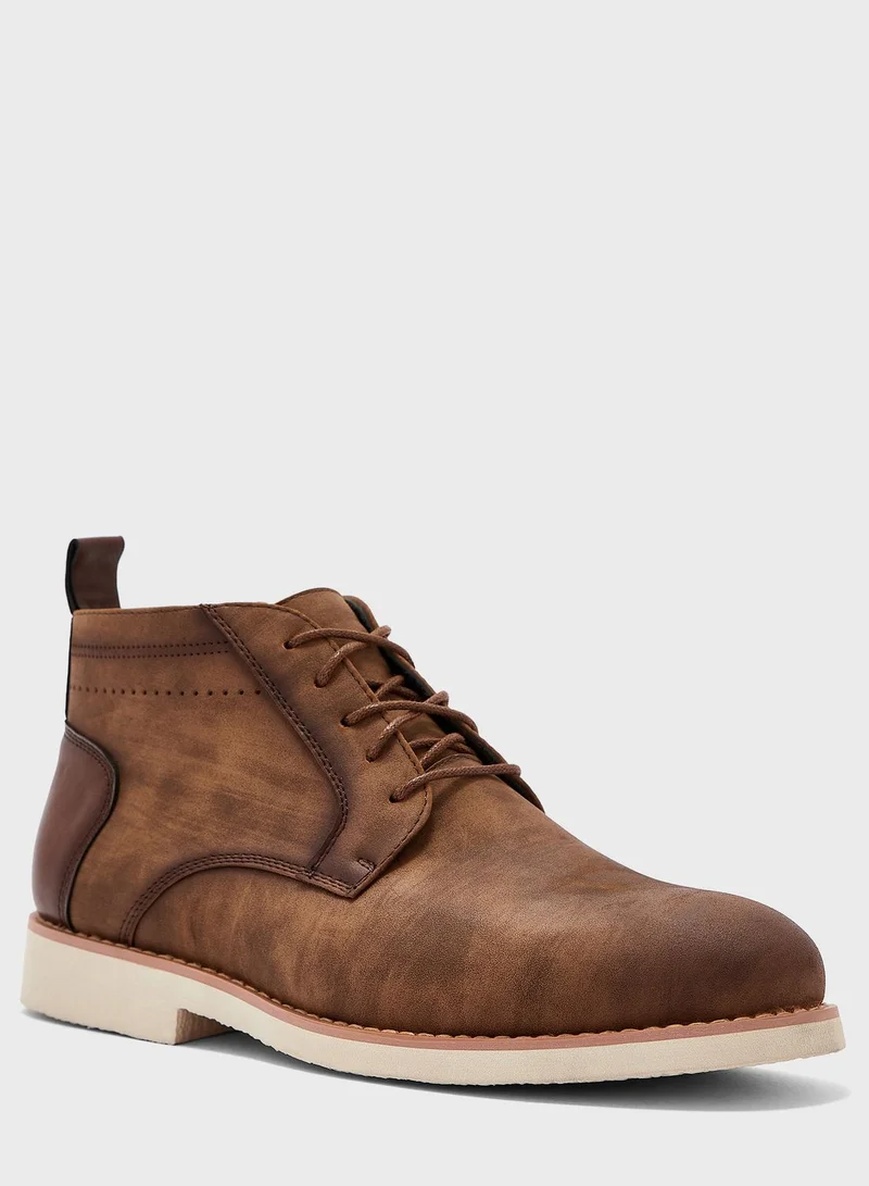 Seventy Five Casual Lace Up Boots